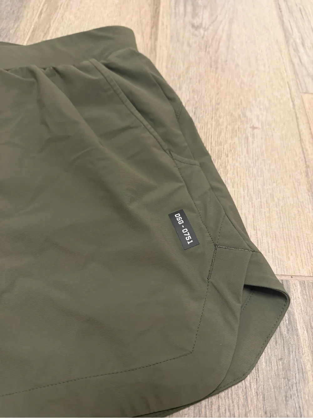 ASRV DSG-0751 TETRA-LITE® 5" LINERLESS SHORT OLIVE - Picture 6 of 8